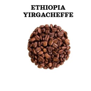 Etiopijas Yirgacheffe kvalitātes kafija