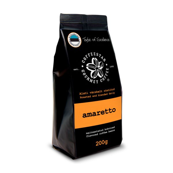 Amaretto aromatizēta kafija coffeestar